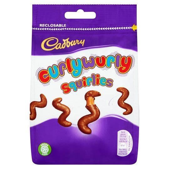 Cadbury Curlywurly Squirlies 110g