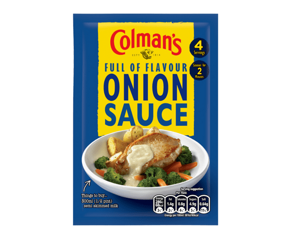 Colmans Pour Over Sauce Onion 35g