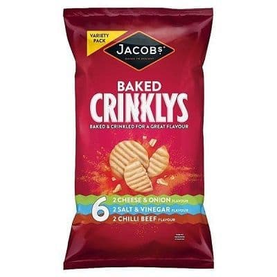 Jacobs Crinklys Variety 6pk