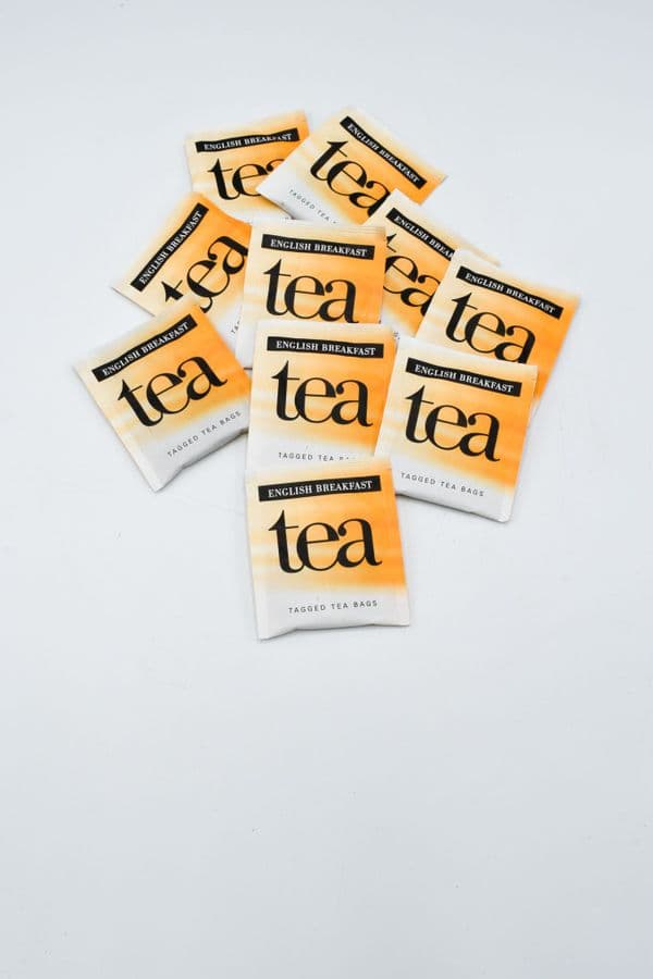 10 x British Ration Pack English Breakfast Tea Individual Sachets