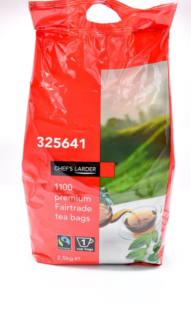 1100 Premium Fairtrade Tea Bags - Bulk food Ration Storage