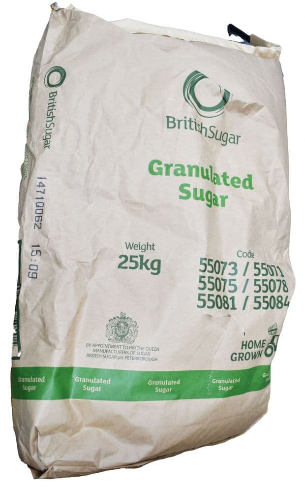 25kg Granulated Sugar - BULK BUY Food Storage