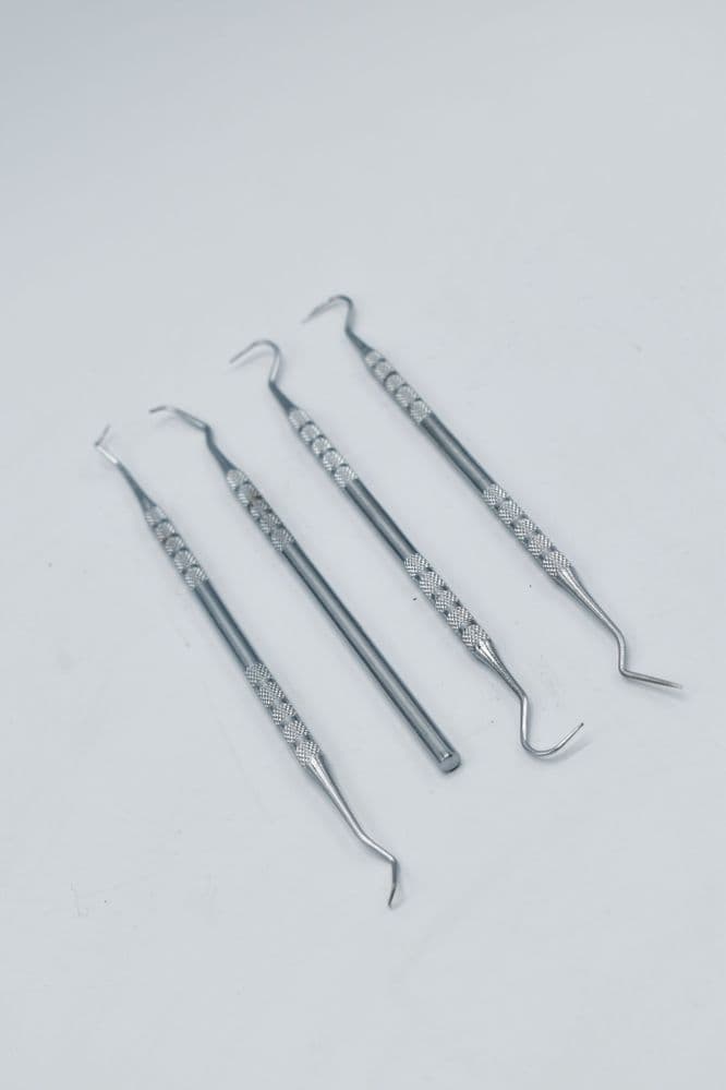 4pc Dental Dentist Pick Set