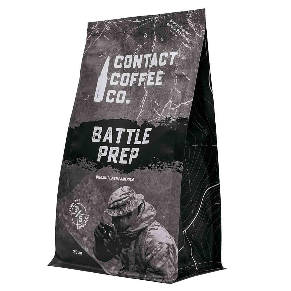 Contact Coffee Co Battle Prep - 250g Ground Coffee Pouch