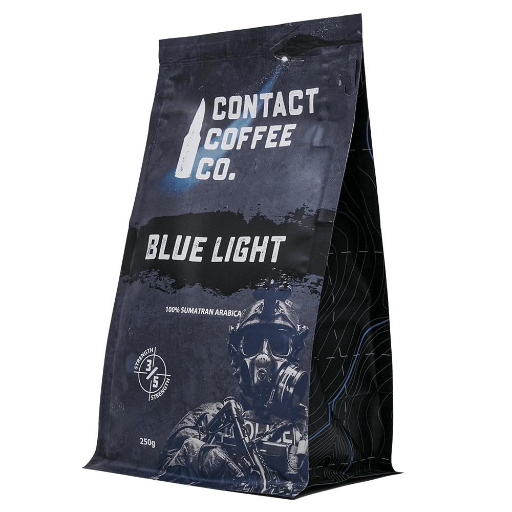 Contact Coffee Co Blue Light - 250g Ground Coffee Pouch