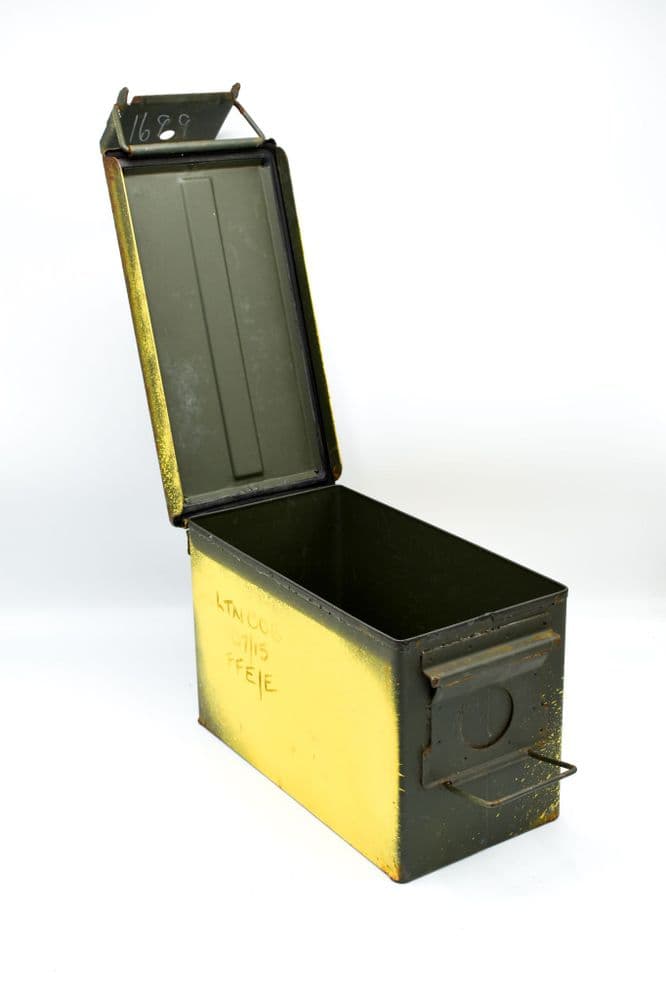 Genuine Military 50 cal Ammo Storage Box - Grade 2