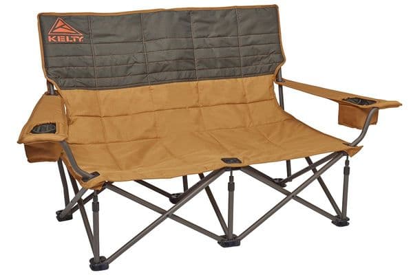Kelty Low-Loveseat Canyon Brown/ Beluga Double Camping Chair