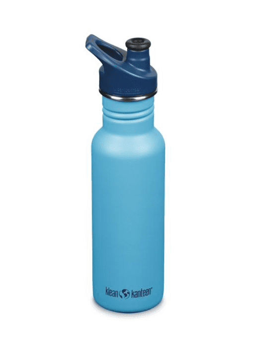 Klean Kanteen Classic 532ml Bottle w/ Sport Cap - Hawaiian Ocean Blue