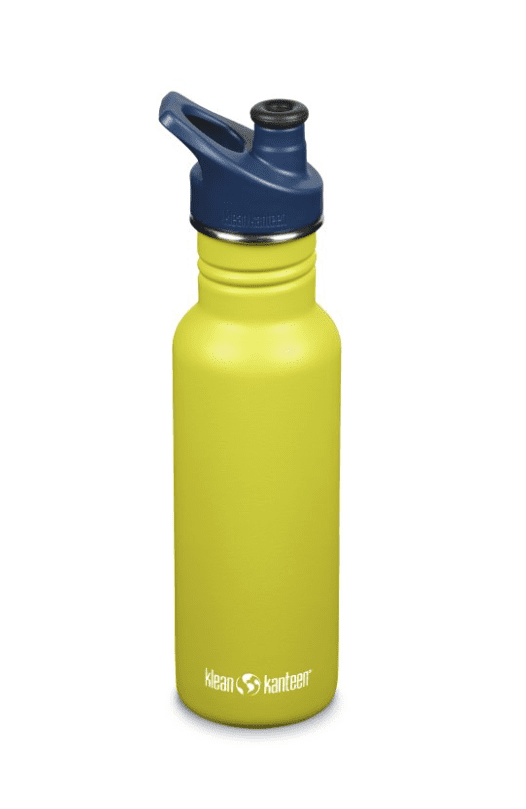 Klean Kanteen Classic Bottle W/ Sport Cap 532ml- Green Apple