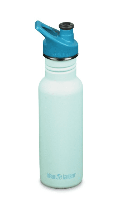 Klean Kanteen Classic Bottle w/ Sport Cap 532ml- Blue Tint