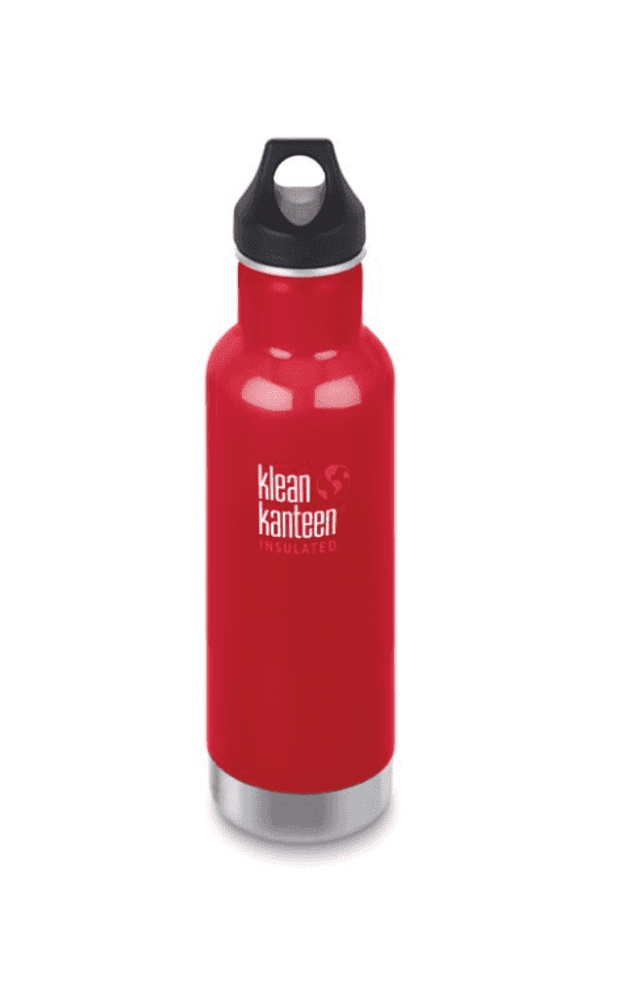 Klean Kanteen Insulated Classic Bottle W/ Loop Cap 592ml - Mineral Red
