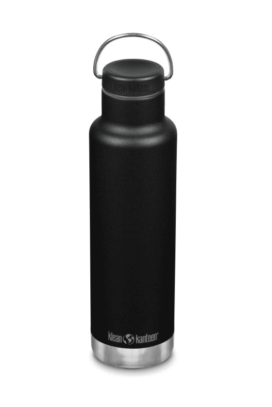 Klean Kanteen Insulated Classic Bottle w/ Loop Cap 592ml- Black