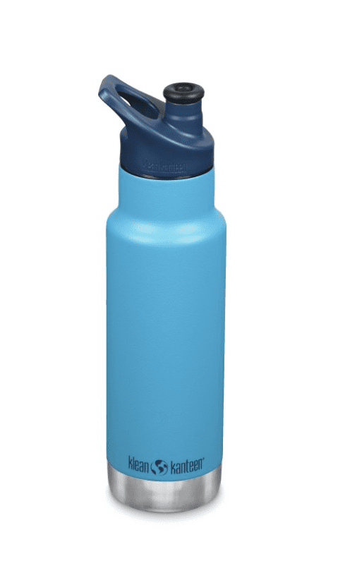 Klean Kanteen Insulated Kid Narrow Bottle Classic w/ Sport Cap 355ml - Hawaiian Ocean Blue