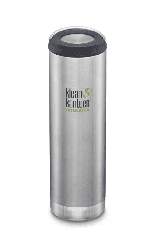 Klean Kanteen Insulated TKWide Bottle w/ Loop Cap 592ml - Brushed Stainless