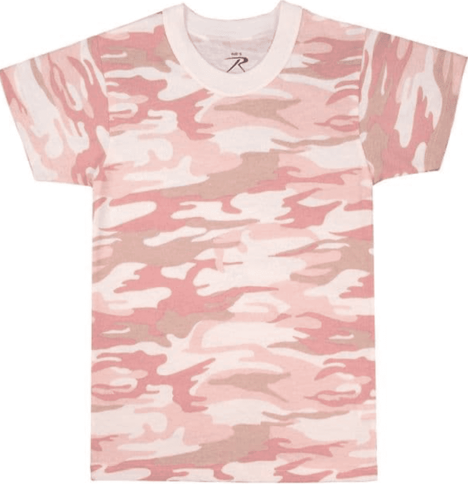 Rothco Kids Light Pink Camo T-Shirt