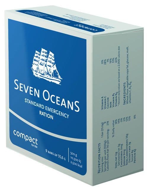 Seven Oceans Emergency Long Life Ration Block