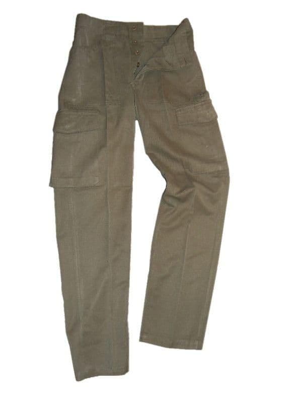 Austrian Military Heavyweight Olive Green Trousers