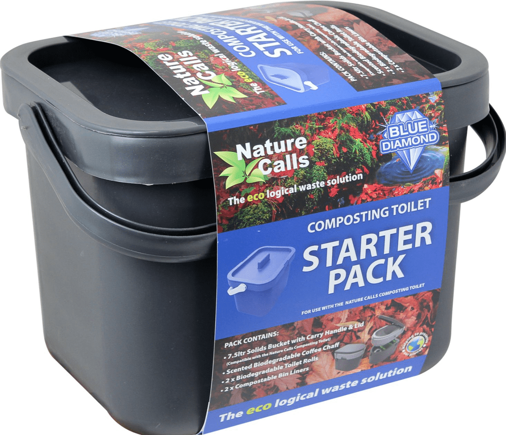 Blue Diamond Nature Calls Composting Toilet Starter Pack