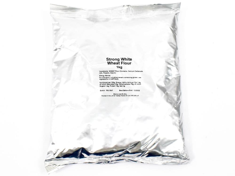 British Army Ration Pack Meal Pouch - Strong White Wheat Flour - 1KG