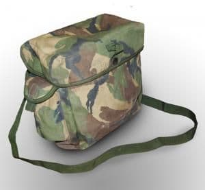 British Military DPM Respirator Bag