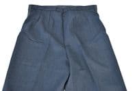 British Military Surplus Women's RAF Maternity Slacks/Trousers - Navy Blue