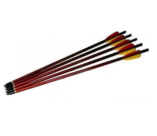 10 x Anglo Arms 16" Aluminium Crossbow Bolts Arrows ARCHERY HUNTING XBOW UK 