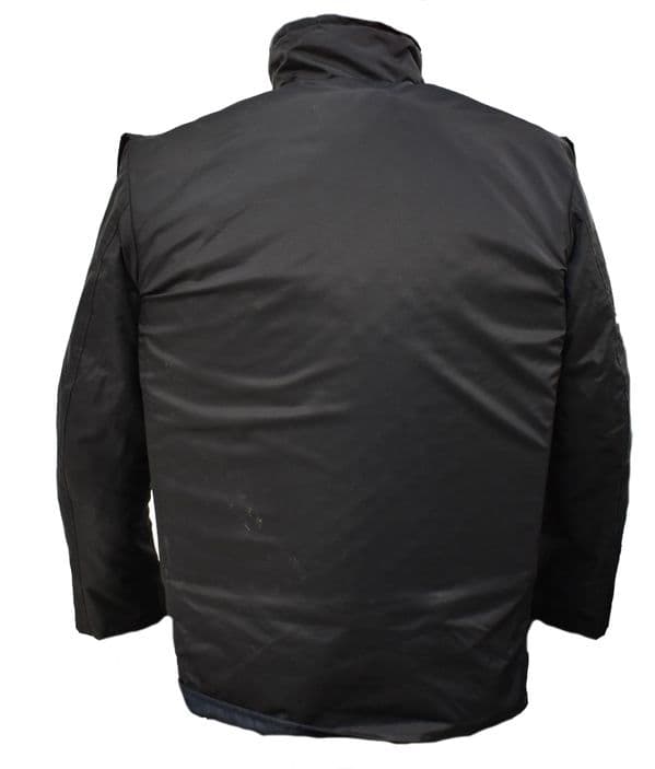 Ex Military Bullet Proof Jacket With Black Waterproof Outer