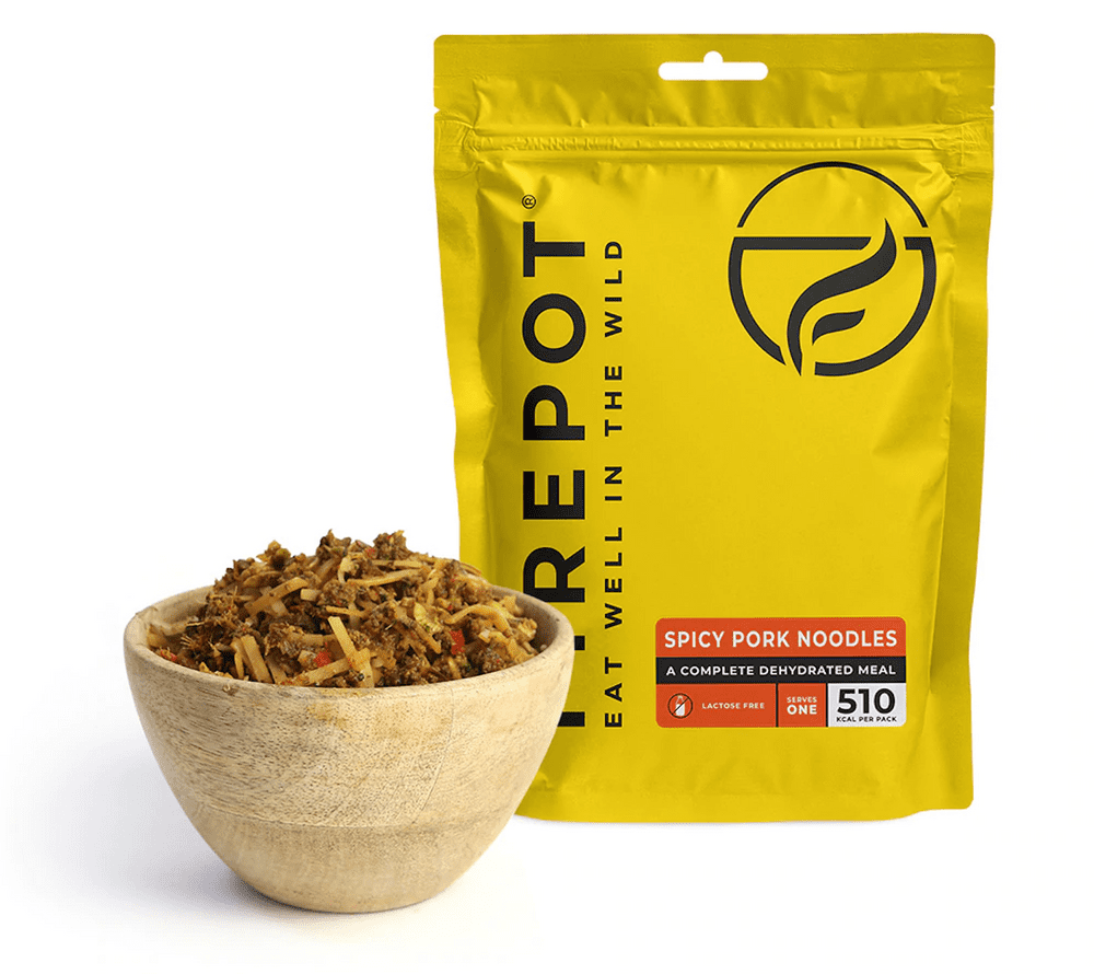 Firepot Dehydrated Ration Meal Pouch - Spicy Pork Noodles