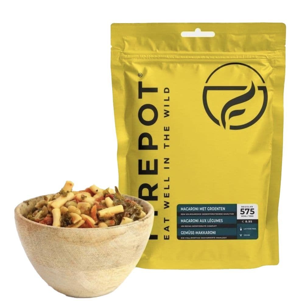 Firepot Dehydrated Ration Meal Pouch - Vegan Mac'N'Greens