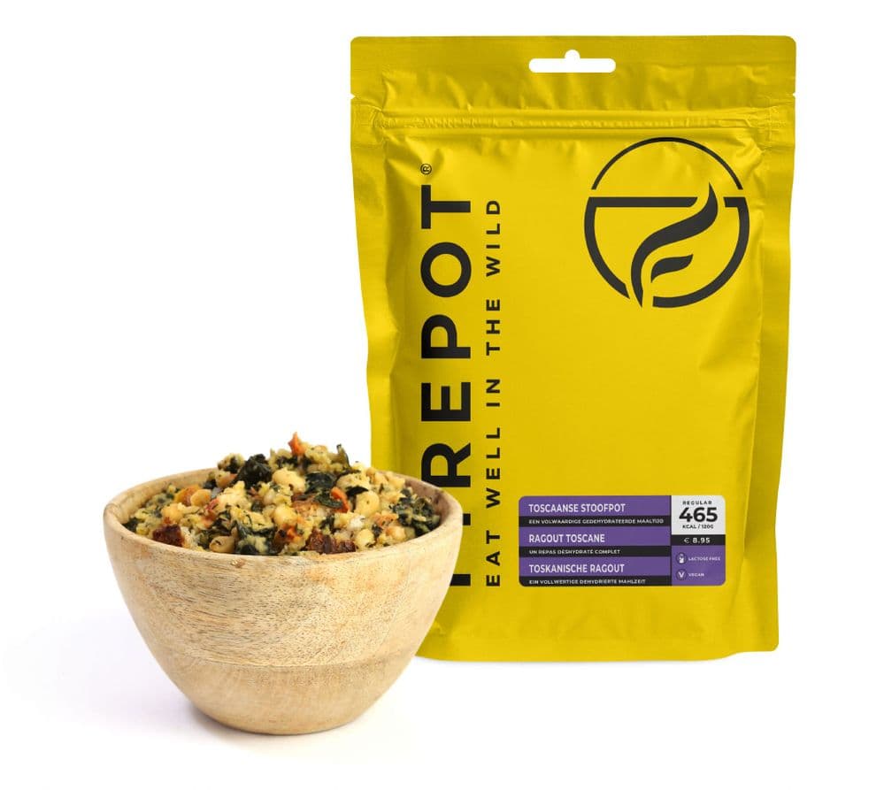 Firepot Dehydrated Ration Meal Pouch - Vegan Tuscan Stew