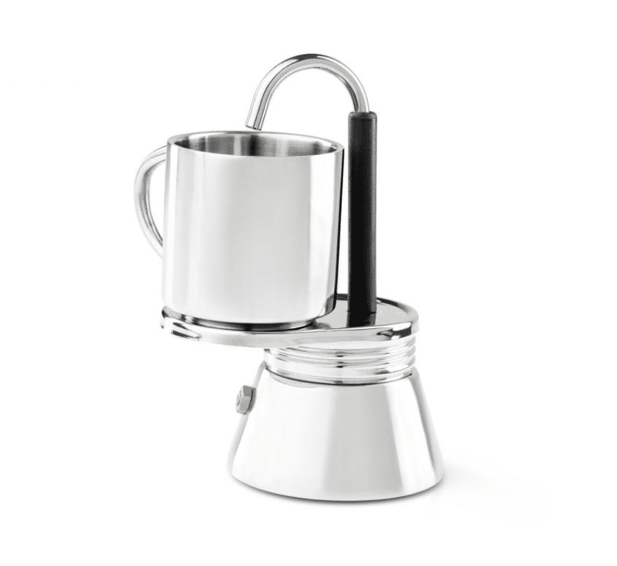 GSI Outdoors Stainless Steel Mini Espresso Coffee Set - 1 Cup