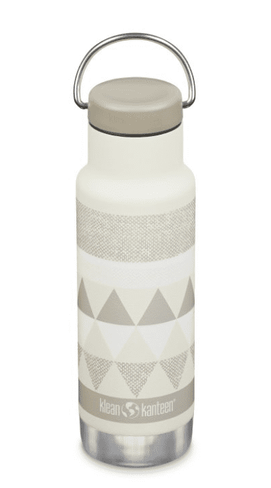 Klean Kanteen Insulated Narrow Classic Bottle W/ Loop Cap 355ml - Salt Flats Cream