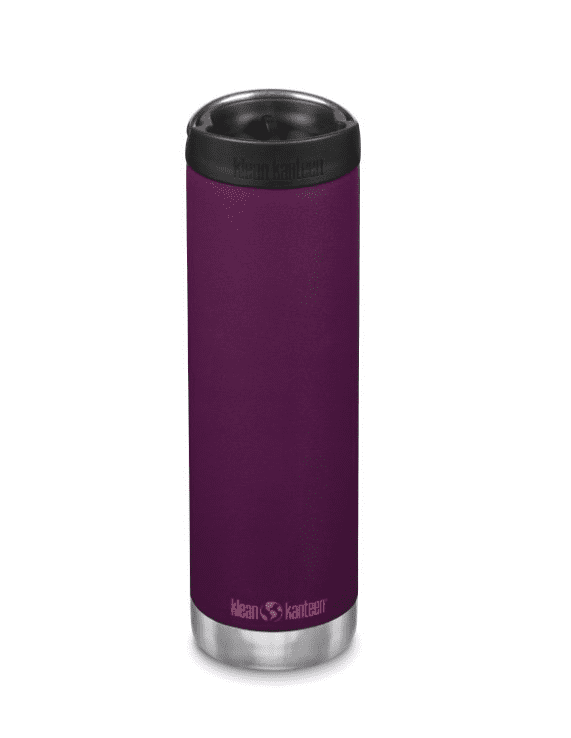 Klean Kanteen Insulated TKWide Bottle w/ Café Cap 592ml - Purple Potion