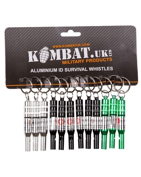 Kombat UK Aluminium Survival Whistle