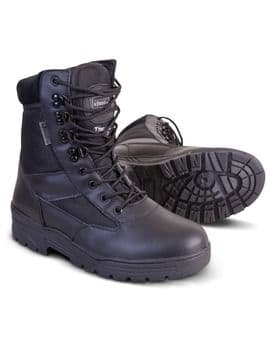 Kombat UK Patrol Boots - Half Leather With Thinsulate Lining