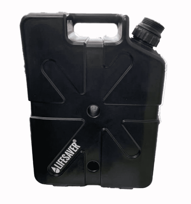 Lifesaver 20000UF Water Purification Jerry Can System - Black - Grade 1