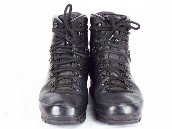 Meindl Dutch Army Black Boots Gore Tex