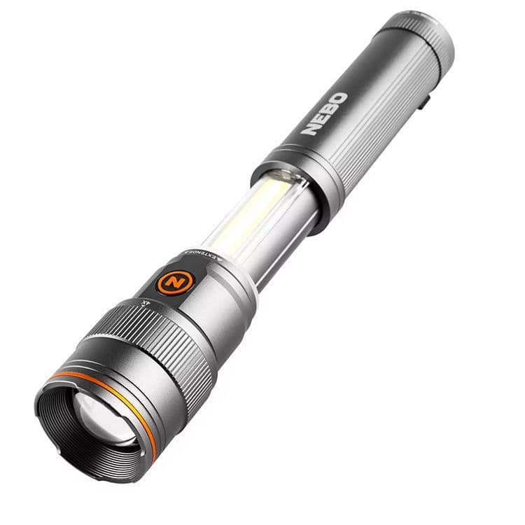 Nebo Franklin Slide Rechargeable 500 Lumen Dual Flashlight and Work Light