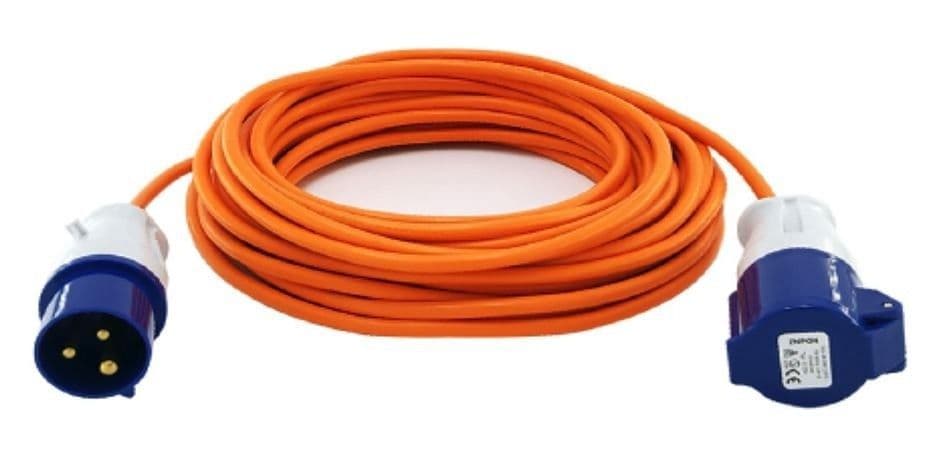 Outdoor Revolution Camping Mains Extension Lead - 25m x 2.5mm