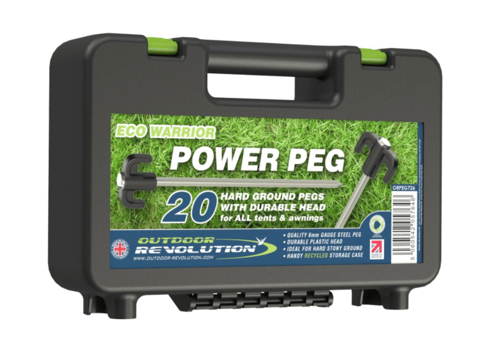 Outdoor Revolution Eco Warrior Power Peg - Pack Of 20