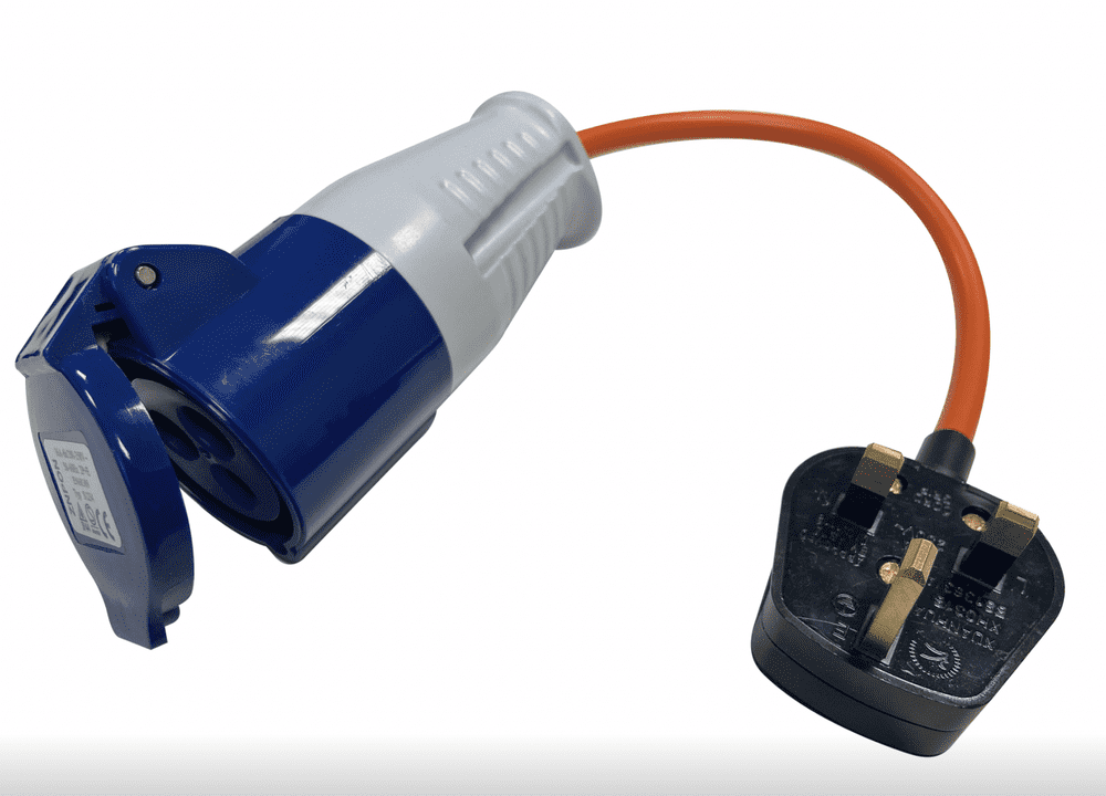Outdoor Revolution UK Mains Adaptor Plug to Caravan Mains Socket