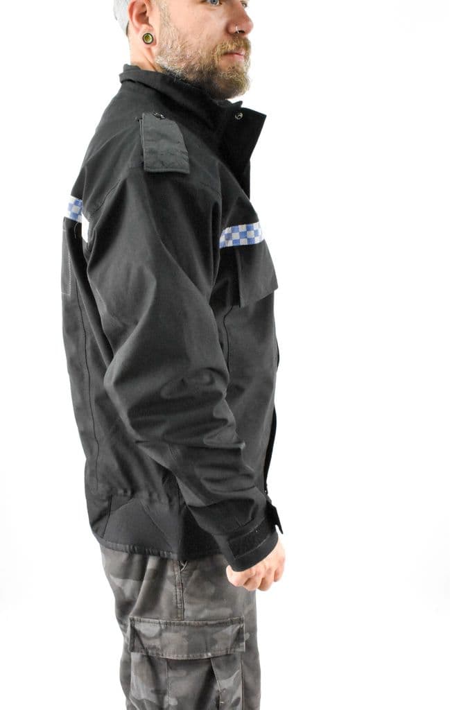 Genuine Ex Police Waterproof Jacket Black Lightweight Outdoors Gore-Tex Security 