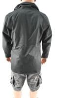 Police Lightweight Waterproof Jacket - Black