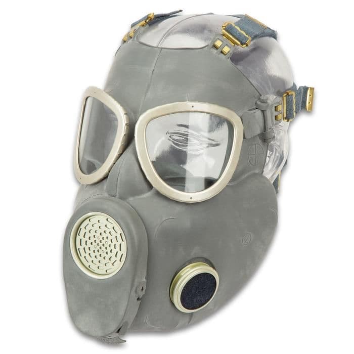 Polish Military MP4 Gas Mask With Bag & Filter