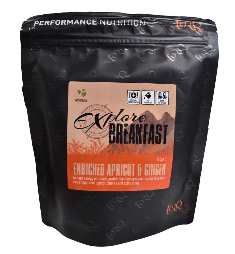 TORQ Explore Apricot & Ginger Breakfast Meal Pouch