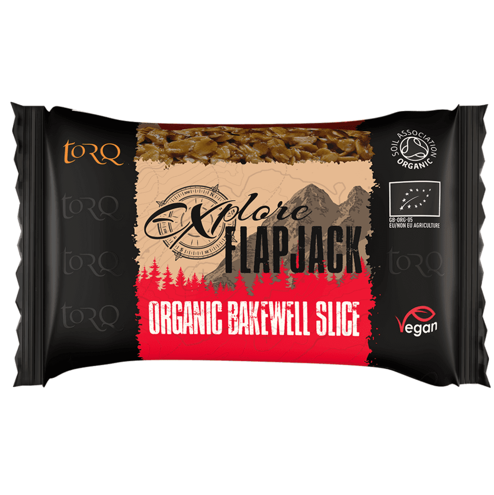 TORQ Explore Flapjack - Organic Bakewell Slice