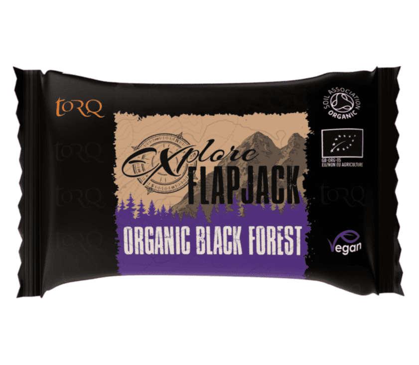 TORQ Explore Flapjack - Organic Black Forest