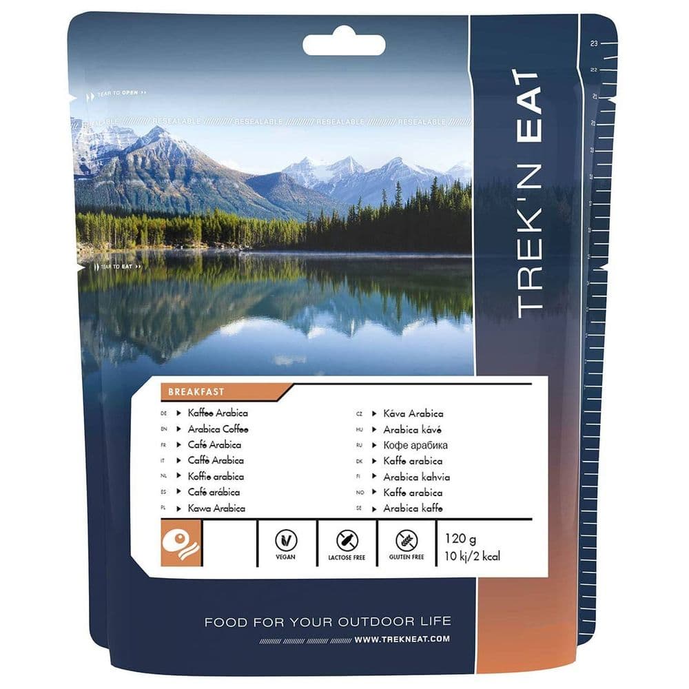 Trek'N Eat Freeze Dried Food Ration Meal Pouch - Arabica Coffee